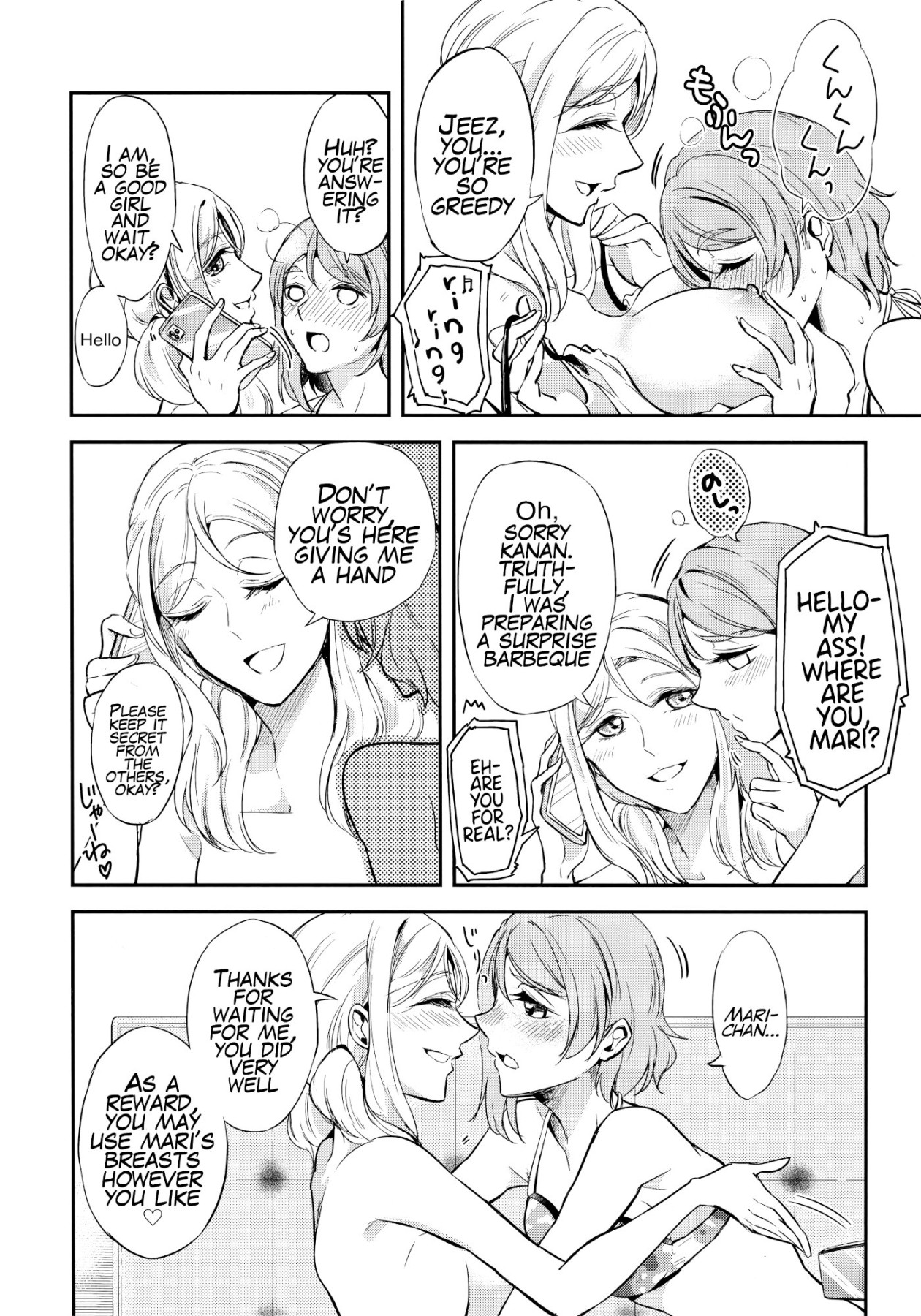 Hentai Manga Comic-What Happens When You Get Hard At The Beach-Read-10